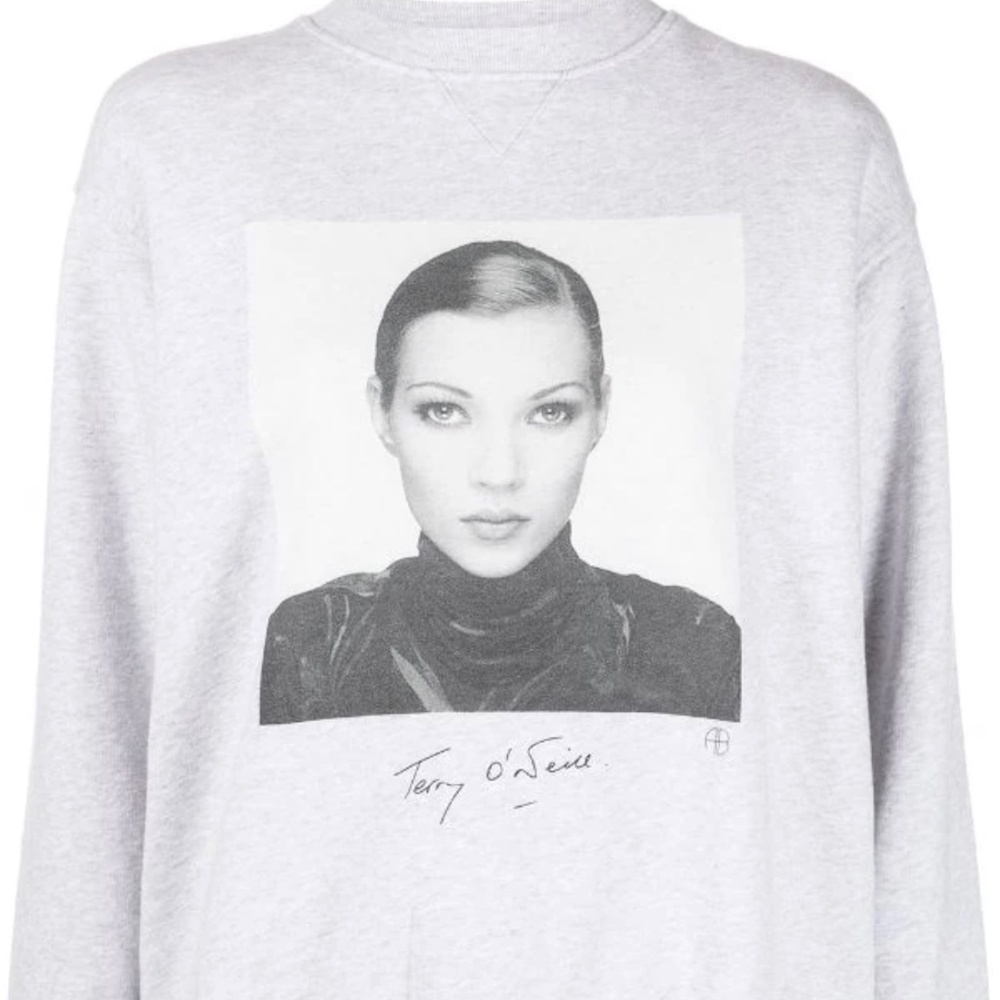 NWOT ANINE BING Ramona Sweatshirt - Kate Moss Print